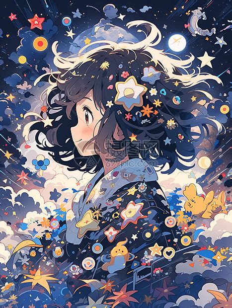 星空少女图片