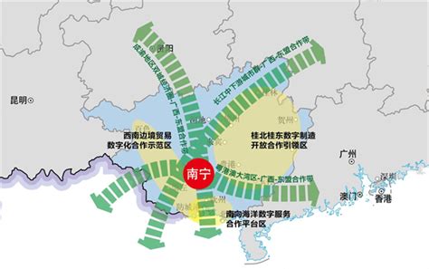 【产业图谱】2022年广西产业布局及产业招商地图分析-中商情报网