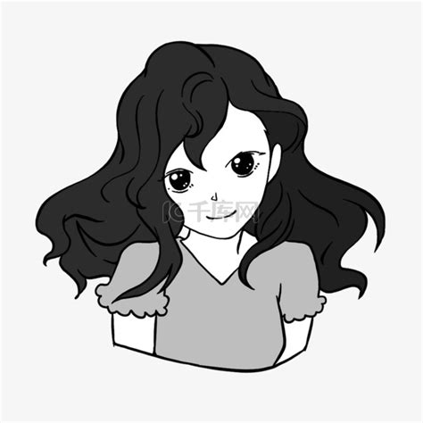 歪头女孩 图片