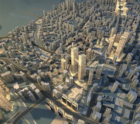 贵阳一环城市规划3dmax 模型下载-光辉城市