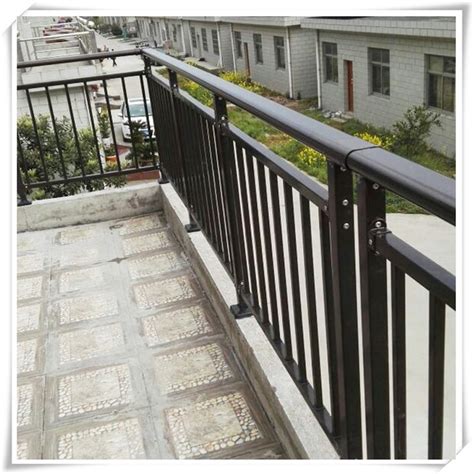 厂家定做阳台栏杆铝合金天台防锈护栏直供空调防护围栏锌合金-阿里巴巴