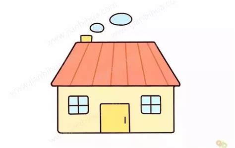 简单又精致的小房子简笔画教程-露西学画画