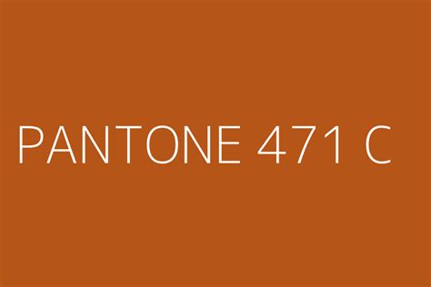 PANTONE 471 C Color HEX code