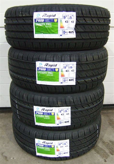 215/55/16 Rapid P609 Premium Budget Tyres 2155516 97W 215/55 16 - x4 | eBay