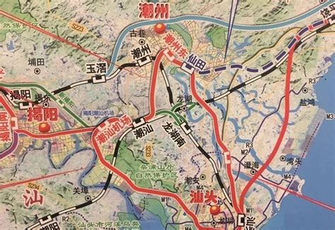 汕汕铁路线路图（2020最新整理） - 乐搜广州