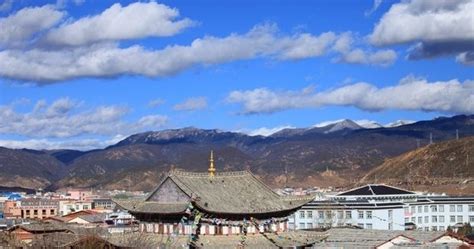 迪庆藏族自治州香格里拉松赞林寺-VR全景城市
