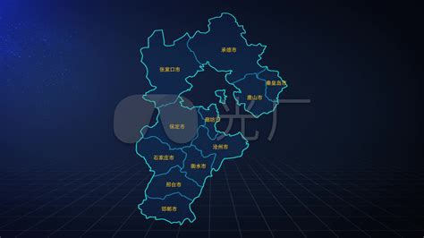 河北省地图（高清视频）_1920X1080_高清视频素材下载(编号:5058391)_影视包装_光厂(VJ师网) www.vjshi.com