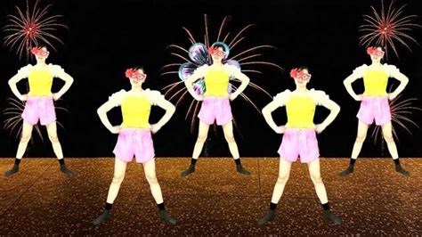 广场舞《兔子舞》动作简单，老少皆宜的一支活力舞_腾讯视频