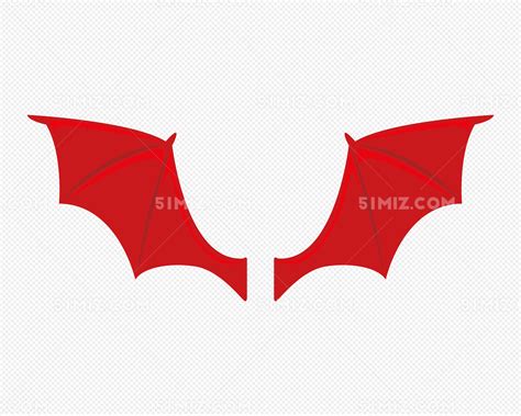 恶魔翅膀素材图片