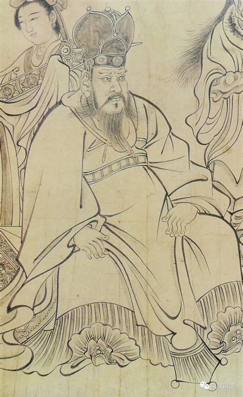 送子天王图图片