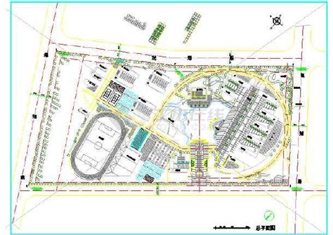 [规划设计]【宿迁市】某学校总平面规划设计图 - 土木在线