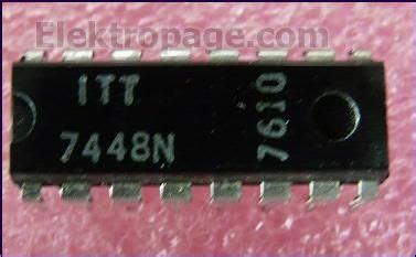 SW 7448-N Integrated Circuit 7448N (Pack of 4) - Mara Industrial