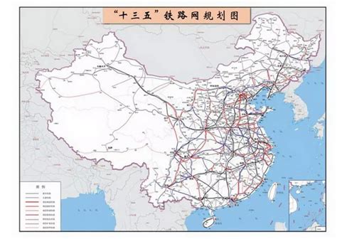 全国高铁地图图片