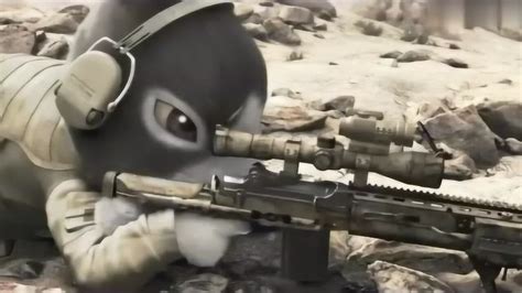 一部特战动画片，兔子成了狙击手、特种兵，场面劲爆不容错过