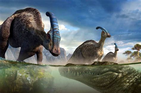 恐龙世纪的生存斗争，食肉牛龙与霸王龙的斗角谁更厉害？|霸王龙|肉牛|龙_新浪新闻