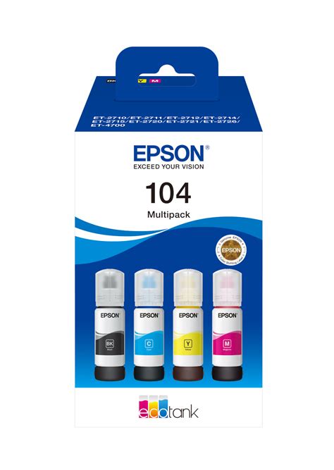 104 EcoTank 4-kleuren multipack | Inkten | Inkt & papier | Producten ...