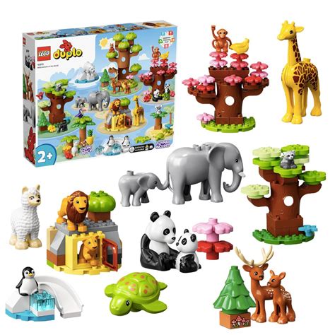 LEGO DUPLO TOWN Wild Animals of the World 10975 | Hermes Toys & Gaming