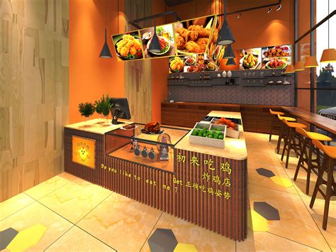 特色饮品小吃店设计-深圳卷吧|空间|室内设计|hzxiangneisheji - 原创作品 - 站酷 (ZCOOL)