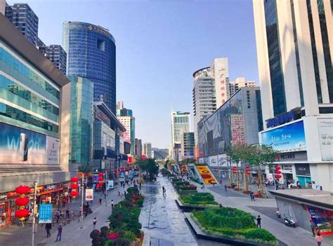 俯拍深圳城区街道高清图片下载_红动中国