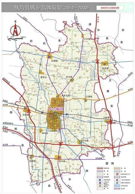 周口市河西片区控制性详细规划用地规划图_周口市自然资源和规划局