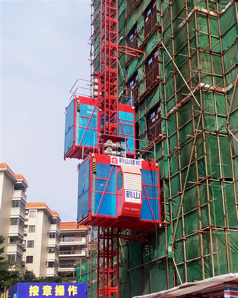 100米人货电梯 施工电梯型号SC型施工电梯价格表 - 中建建科 - 九正建材网