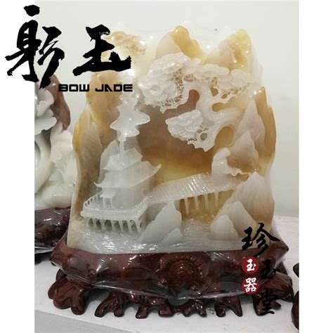 天然玉石岫玉摆件精品原石雕刻葫芦摆件_葫芦_中国古风图片大全_古风家