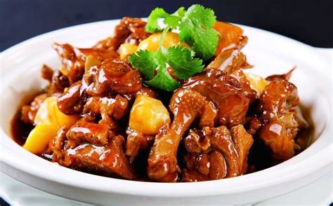 姜爆仔鸭,中国菜系,食品餐饮,摄影素材,汇图网www.huitu.com