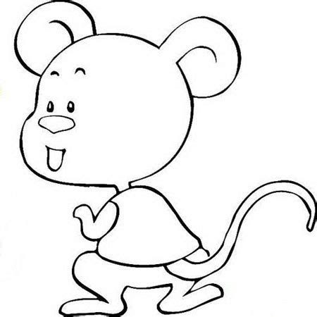 【小老鼠简笔画】小老鼠的画法_太平洋亲子网