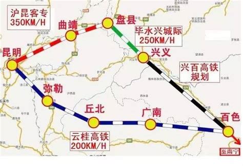 定了！12月26日第一趟高铁将从昆明开出！（附云南高铁线路图） - 数据 -云南乐居网