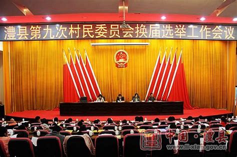 常务镇长李军到大塘村组织召开部署村委换届选举工作