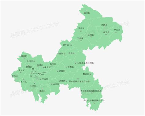 重庆市地图矢量免抠元素图片免费下载_PNG素材_编号158ix4d04_图精灵