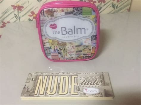 Paleta The Balm Nude Tude + Necessaire | Maquiagem Feminina The Balm ...