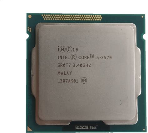 Intel Core i5 3570 Best Performance 3rd Generation 3.4 GHz LGA 1155 ...