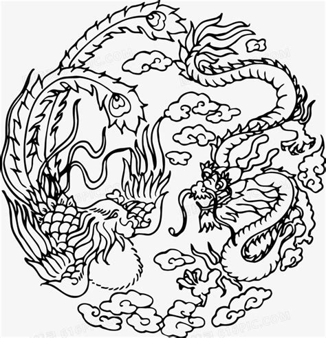 龙凤图案图片