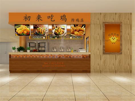 简单美食城设计|空间|家装设计|上海吾泰营销咨询 - 原创作品 - 站酷 (ZCOOL)