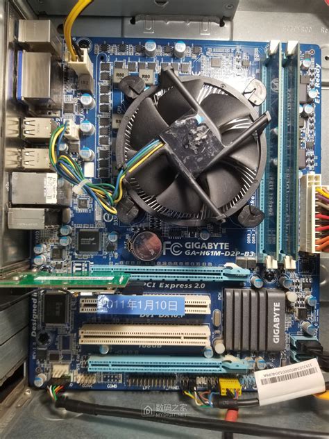 技嘉主板反复重启故障修复，替换备用BIOS芯片（GA-H61M-D2P-B3） - 电脑软硬派 数码之家