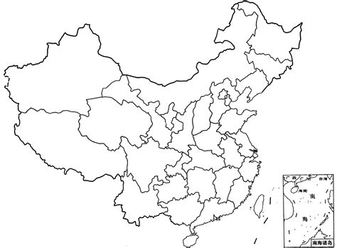 世界地图空白图片