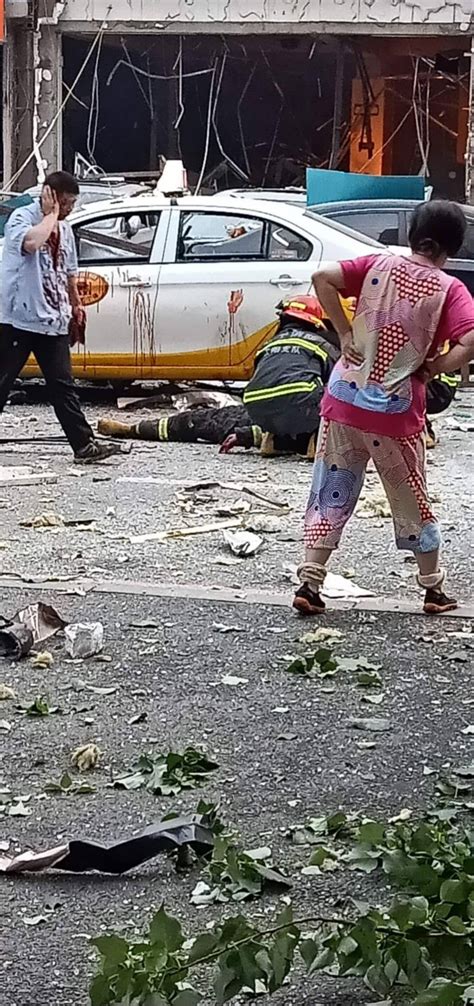 直击沈阳包子铺液化气罐爆炸事件：8名消防员受伤，其中1位较重_事故快报_事故案例_中国燃气网