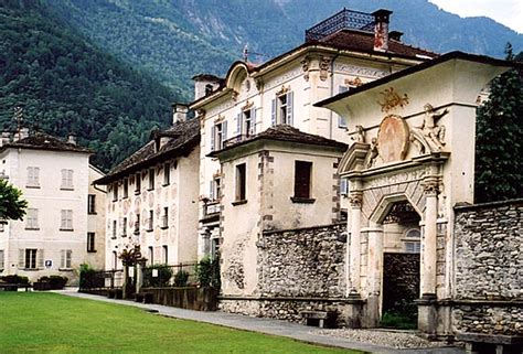 Cevio populated place, Ticino, Switzerland