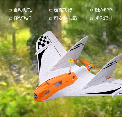 450X V2飞翼航模小型固定翼 自稳自动抛飞定高飞行FPV三角翼EPO-淘宝网