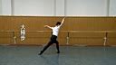 男班 大掖步 背面演示 中国古典舞基本功训练教材 - 舞蹈教学舞蹈视频 - 下载