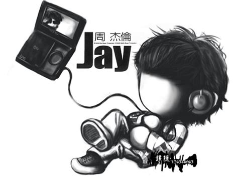 原创手绘周杰伦JAY-CHOU图片