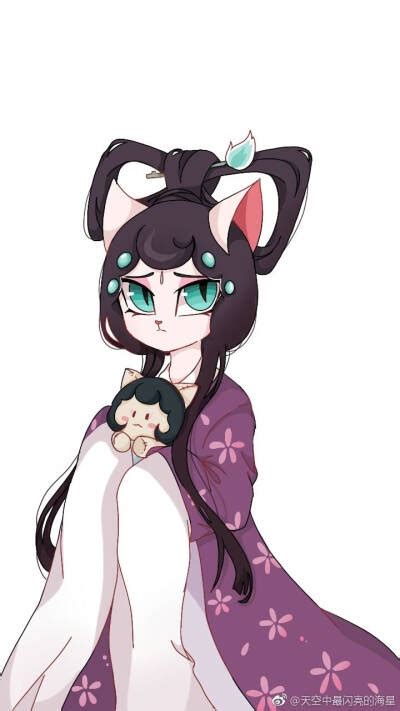 京剧猫拟人图片