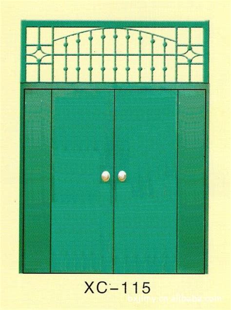 锌钢烤漆大门-铁艺门,别墅庭院门,欧派铁艺