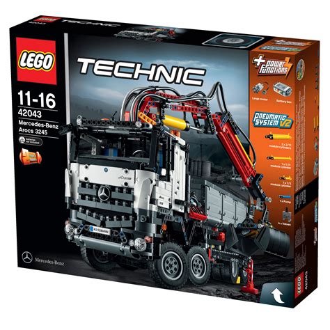 LEGO® Technic 42043 Mercedes-Benz Arocs 3245 - Cdiscount Jeux - Jouets