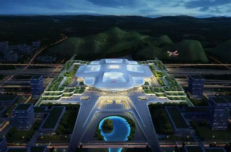 中国第一座高铁站, 投资140亿, 造型被誉为“全球最美建筑”