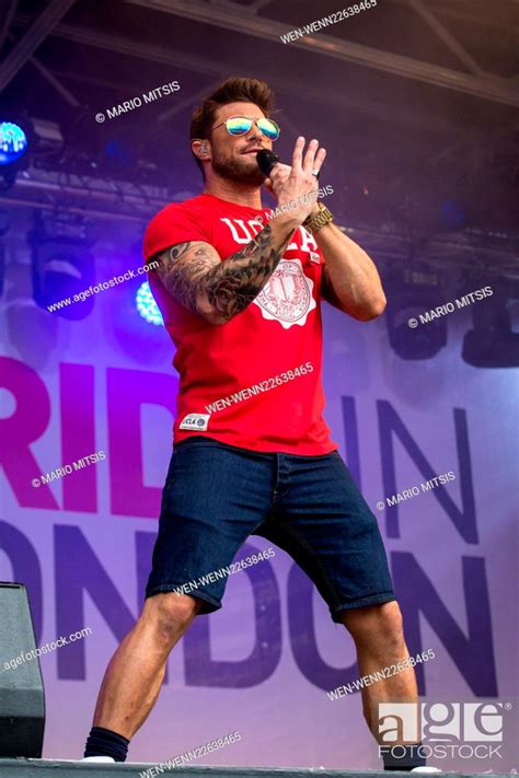 Blue perform at the London Pride 2015 in central London celebrating the ...
