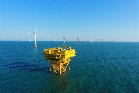 广东能源集团阳江沙扒海上风电项目全容量并网投产