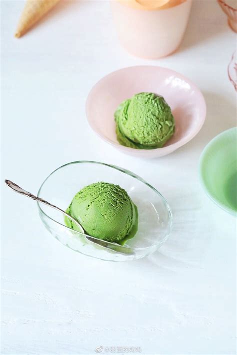 【抹茶冰淇淋的做法步骤图，抹茶冰淇淋怎么做好吃】羽萱的妈妈__下厨房