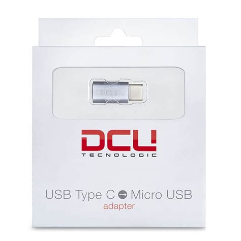 ADAPTADOR USB-C A MICRO USB HEMBRA DCU - Electronica BF, sl
